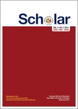 					View Vol. 6 No. 2 (2014): Scholar
				
